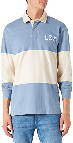 Lee Ls rugby tee dreamy blue