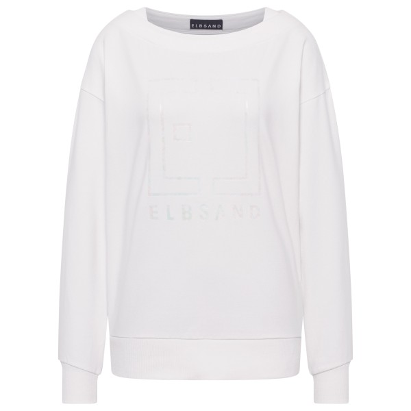 ELBSAND  Women's Fenja Sweatshirt - Trui, wit