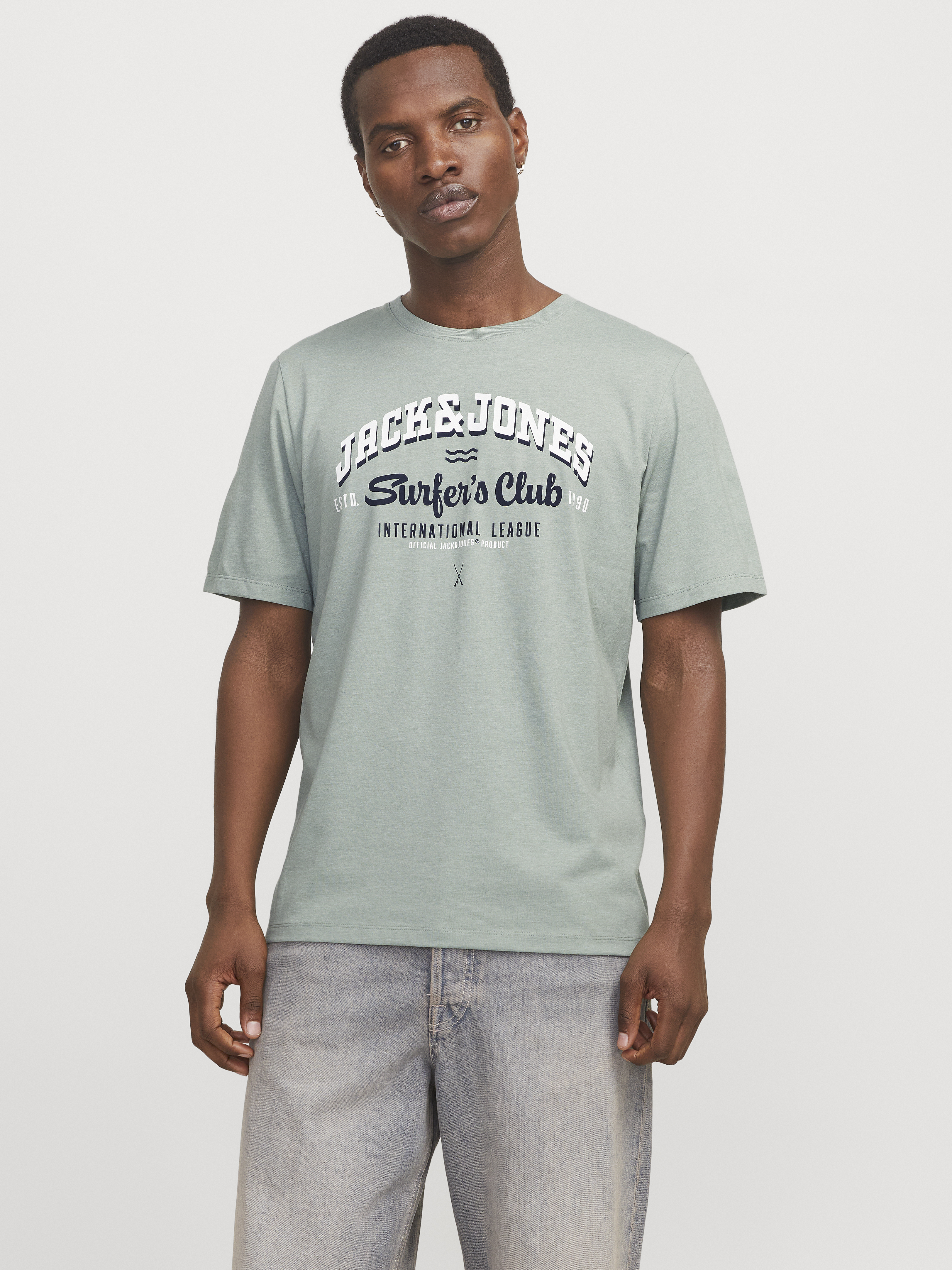 Jack & Jones Jjelogo tee ss o-neck 2 col ss25 sn