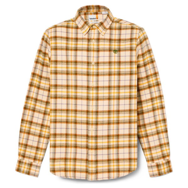 Timberland  Midweight Flannel Check Shirt 4A - Overhemd, beige