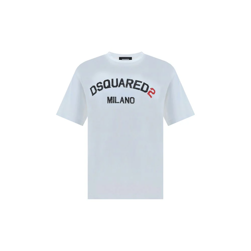 Dsquared2 T-shirt met monogram print