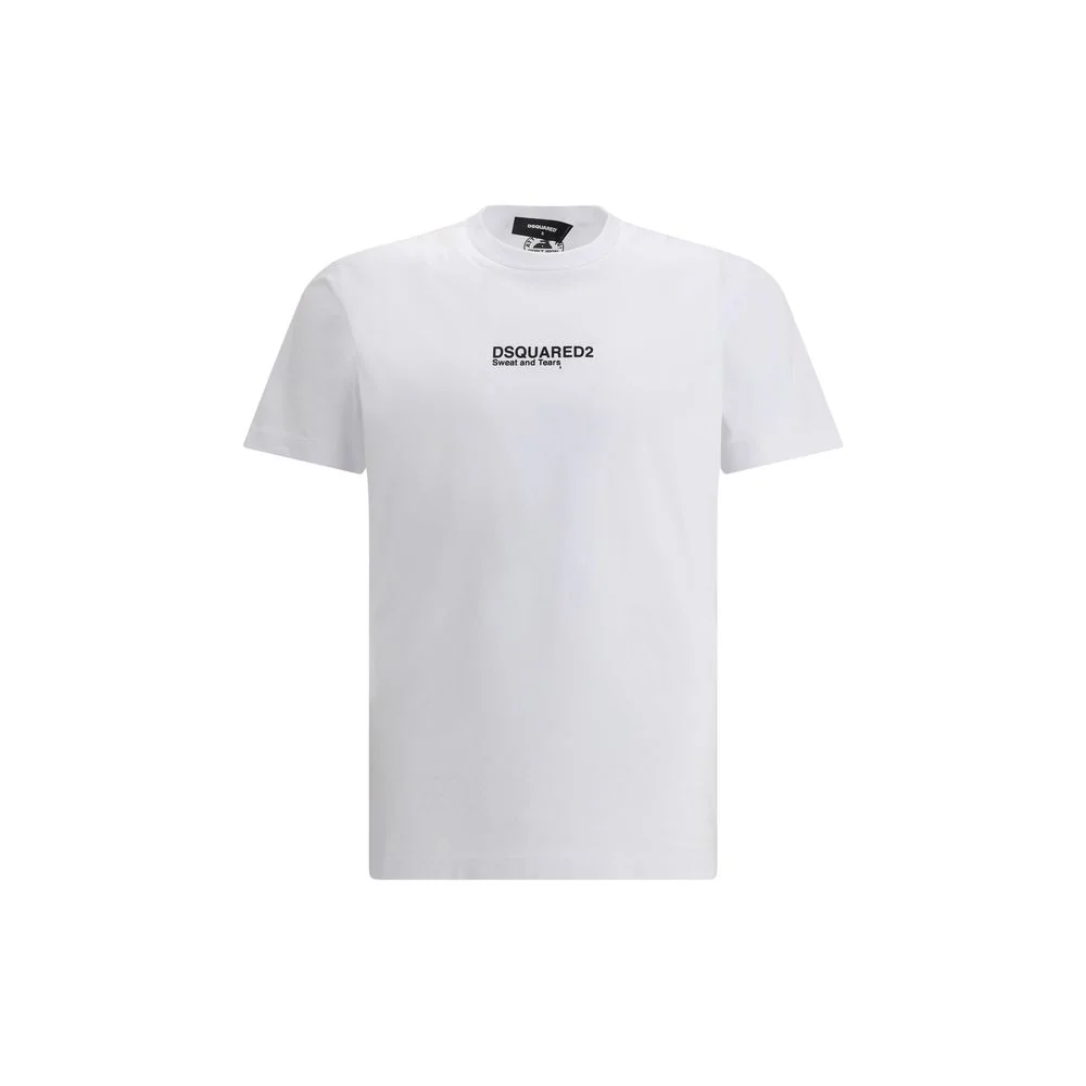 Dsquared2 T-shirt met monogram print