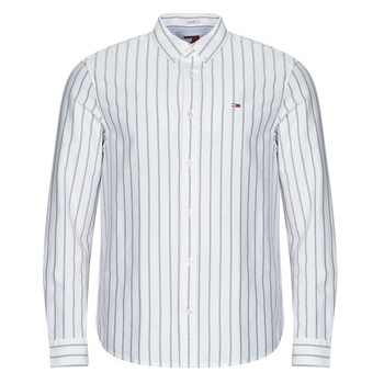 Tommy Jeans Overhemd Lange Mouw  TJM REG OXFORD STRIPE SHIRT