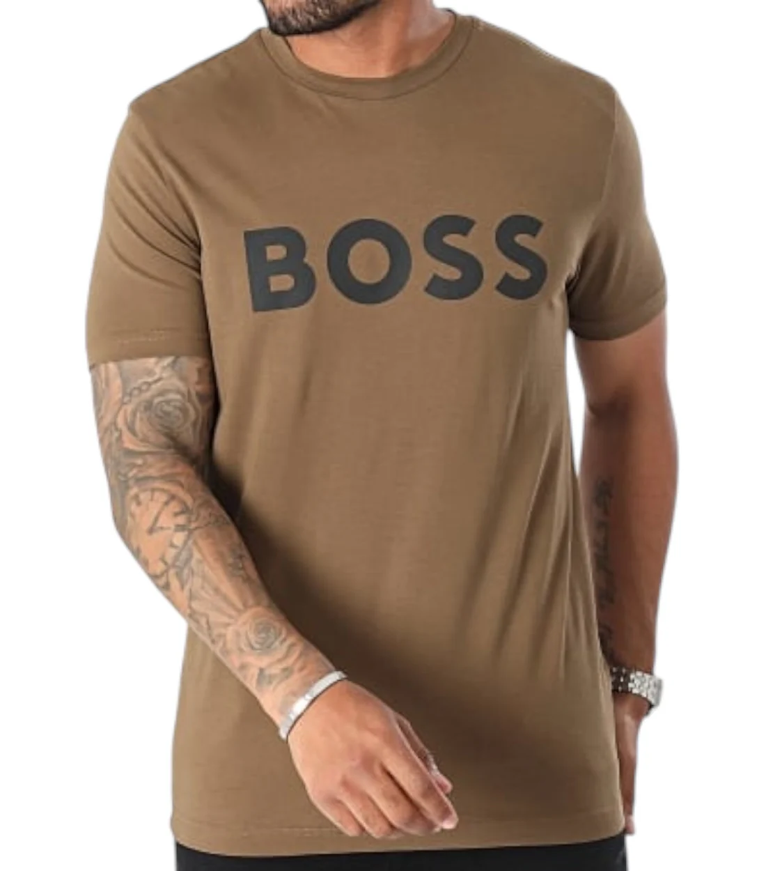 Hugo Boss Katoenen thinking t-shirt