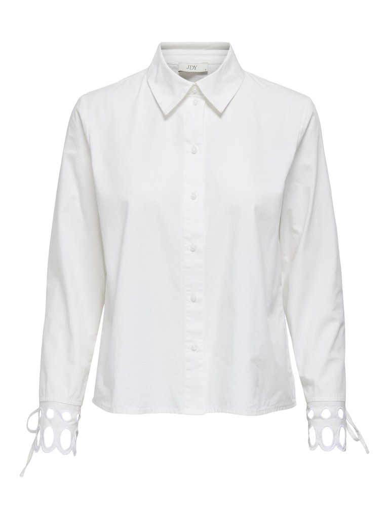 Only jdymimi l/s cutout shirt wvn 15345329 white