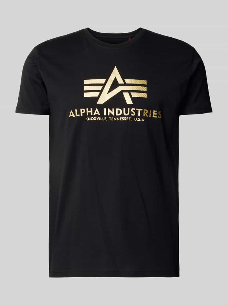 Alpha industries T-shirt met labelprint