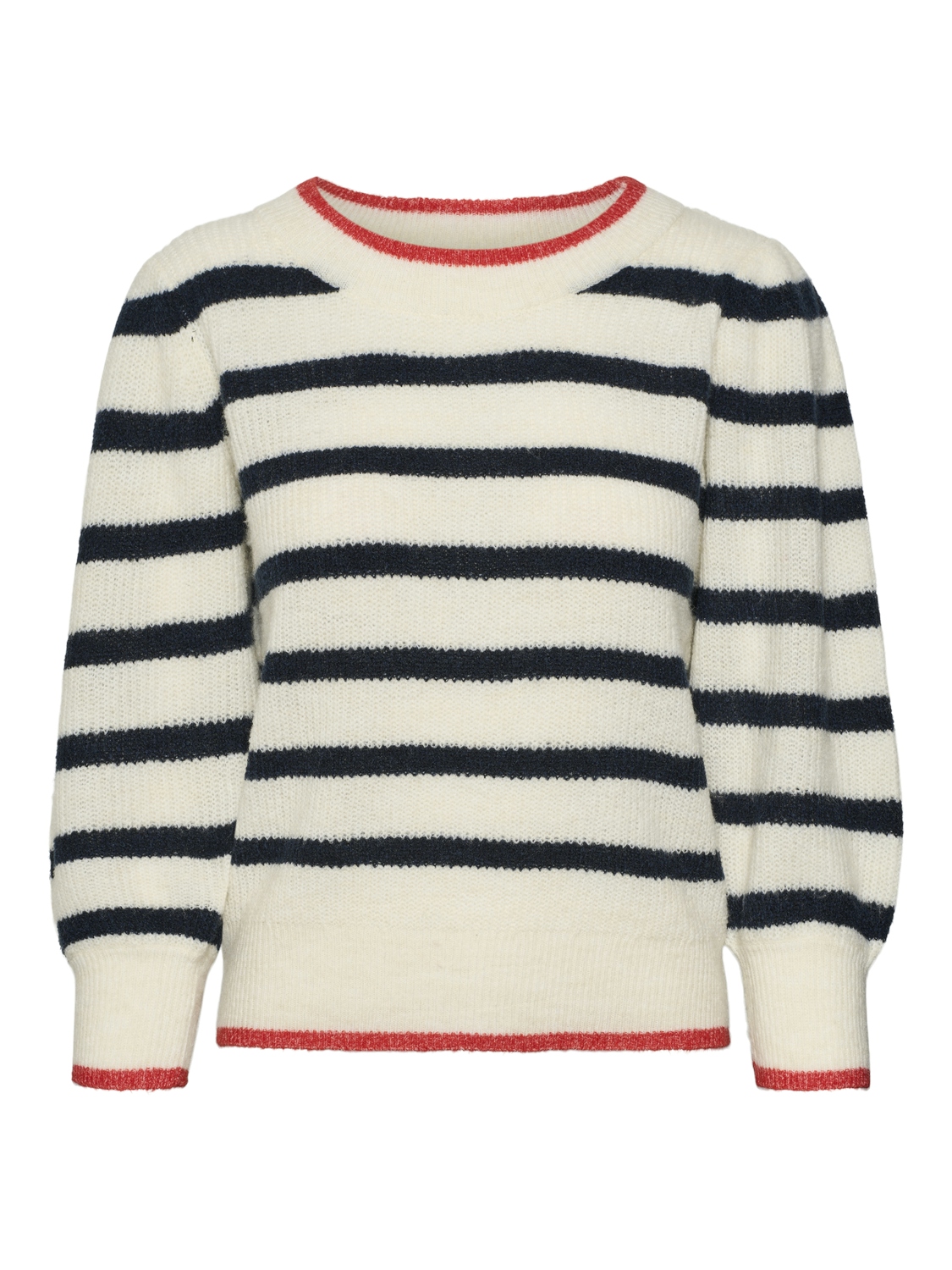 Vero Moda Vmvigga 3/4 rib pullover ga boo rep