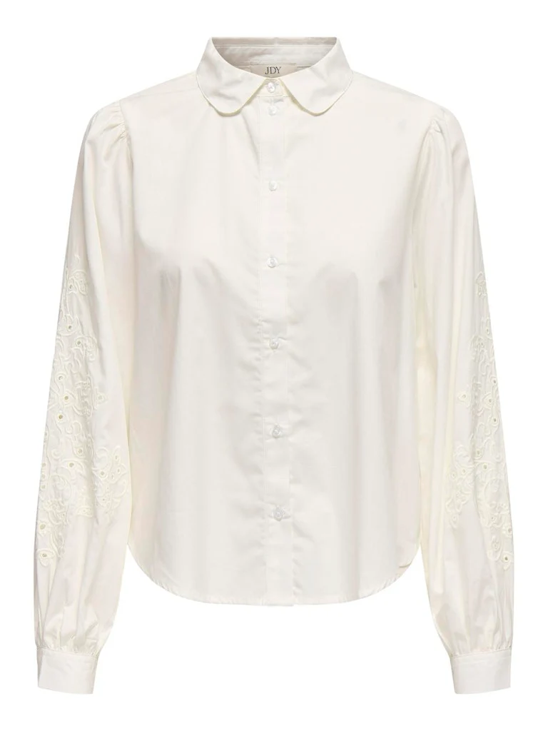 Jacqueline de Yong Pauline l/s embroidery shirt