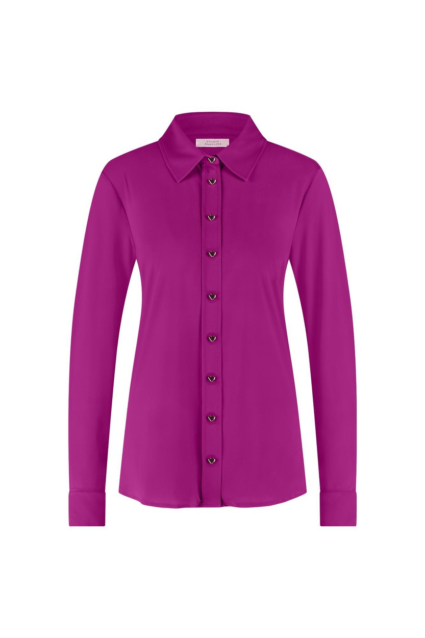 Studio Anneloes Bobby hearts blouse fuchsia