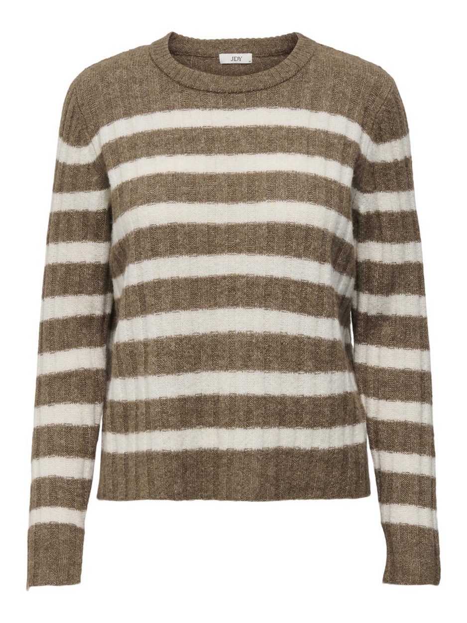 Jacqueline de Yong Jdymiley ls o-neck stripe pullover dessin