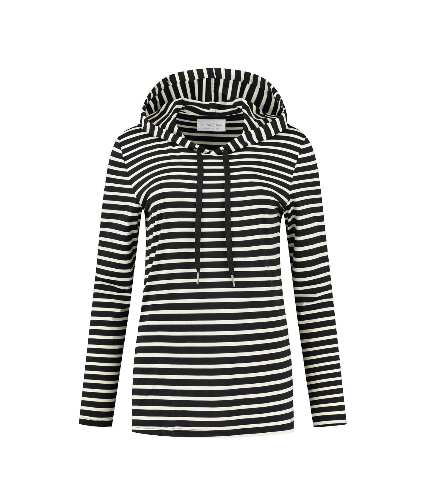 Helena Hart 7360 hoodie breton /ecru