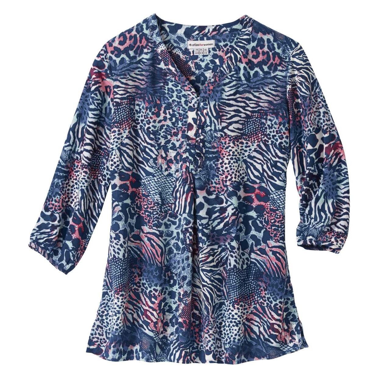 Atlas for Women Dames dierenprint blouse