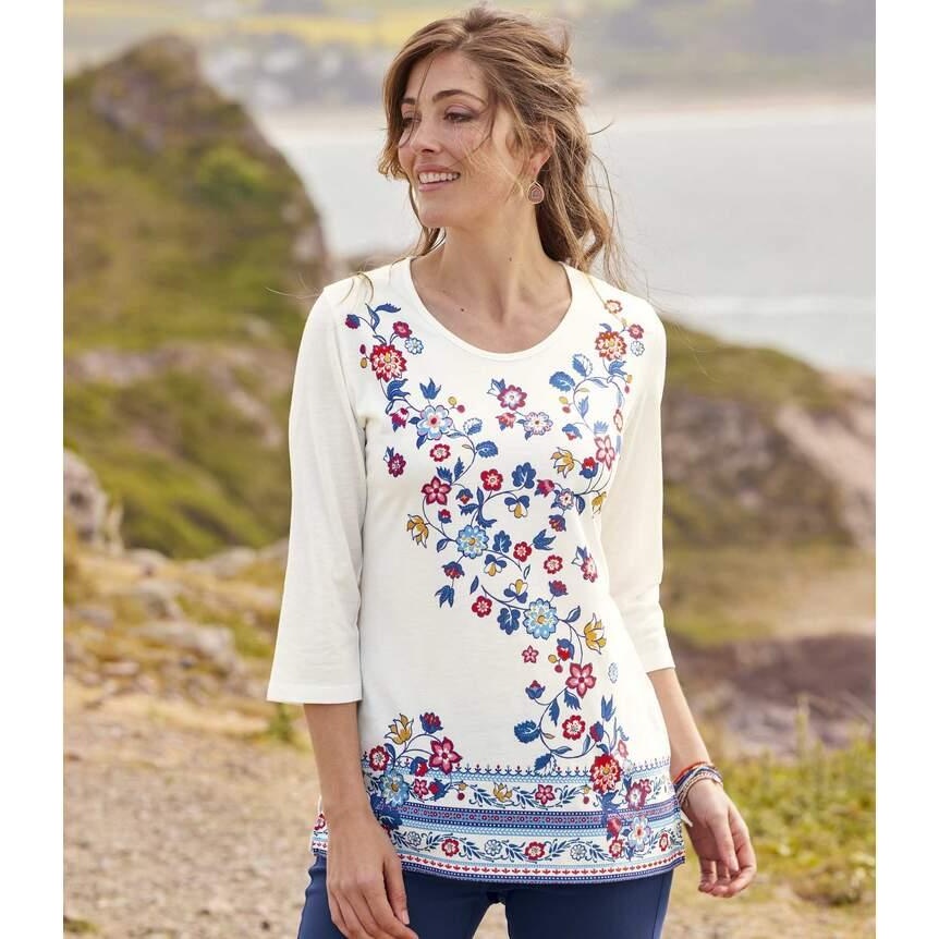 Atlas for Women Vrouwen/dames bloemen top