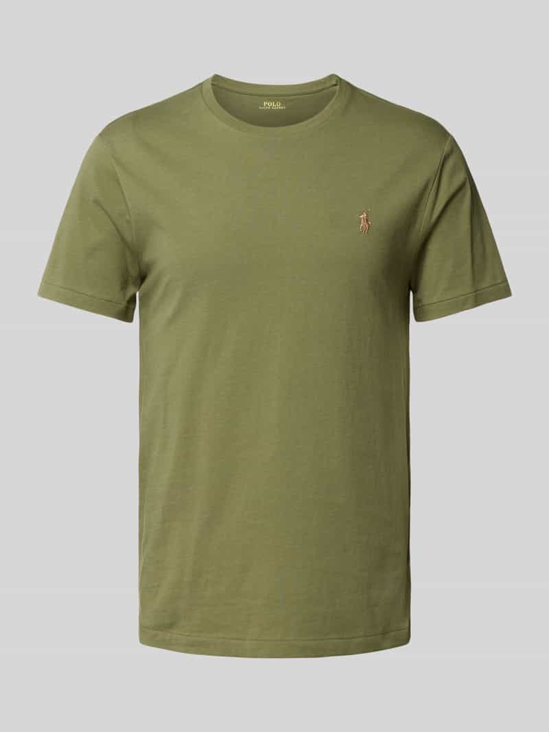 Polo Ralph Lauren Custom slim fit T-shirt met ronde hals