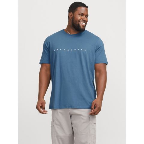 Jack & Jones PlusSize Shirt met ronde hals JJESTAR JJ TEE SS NOOS PLS