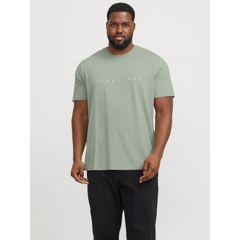 Jack & Jones PlusSize Shirt met ronde hals JJESTAR JJ TEE SS NOOS PLS