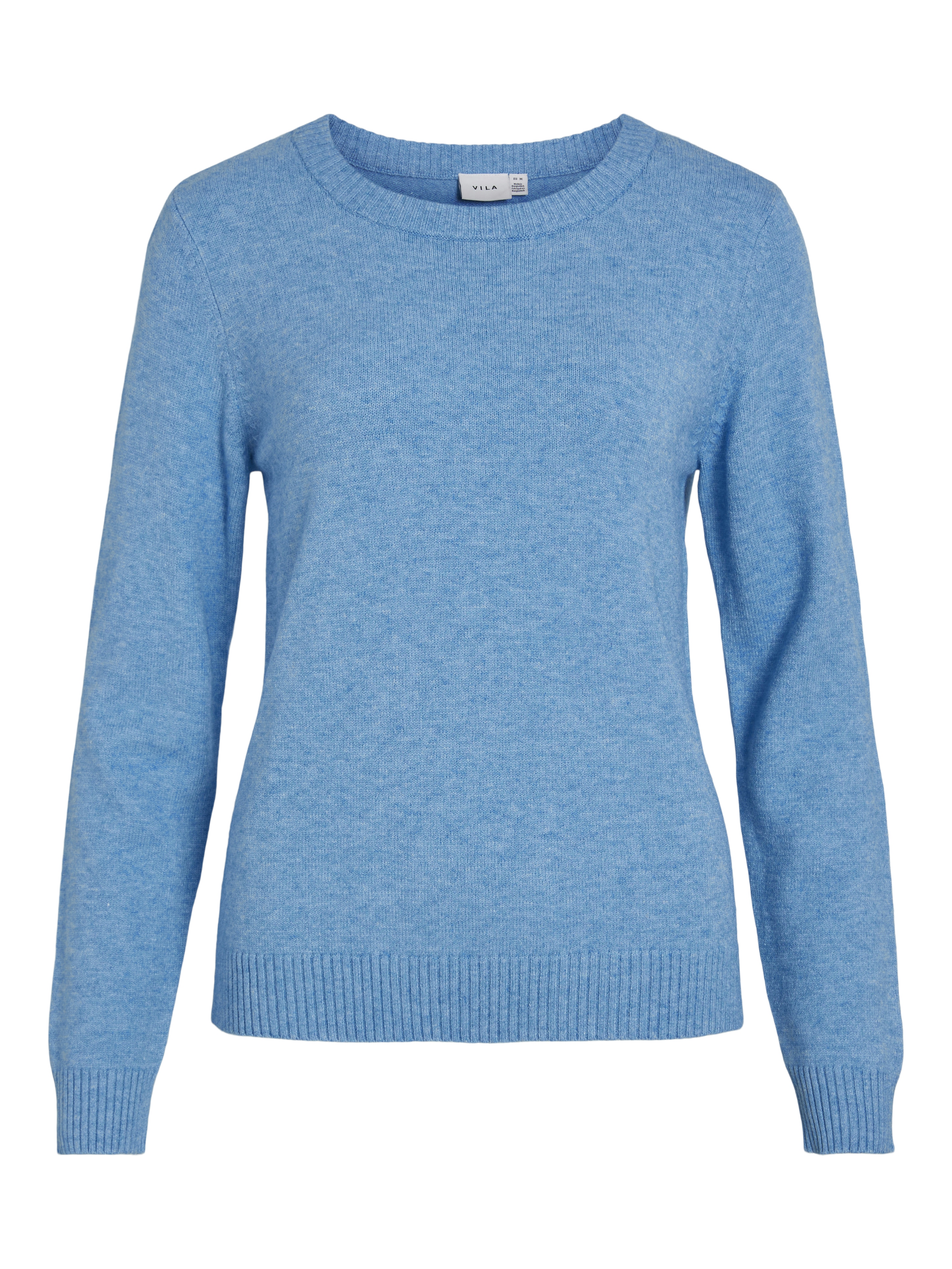 Vila Trui met ronde hals VIRIL O-NECK L/S KNIT TOP - NOOS