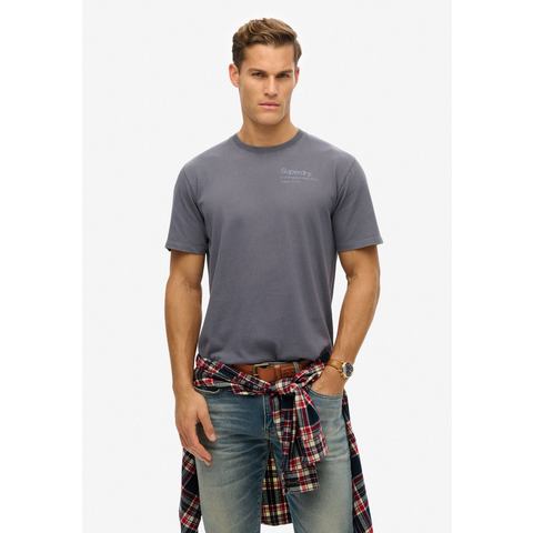 Superdry Shirt met ronde hals