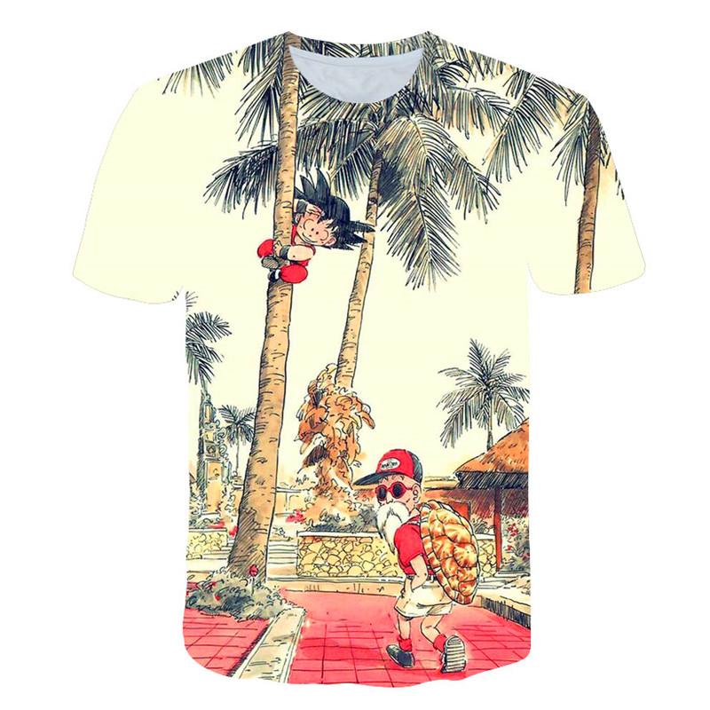 Bobby 2 Cartoon anime Dragon Ball Z T-shirt jongens top T-shirt zomer super Mario jongens top T-shirt korte mouwen snel drogend 4XL