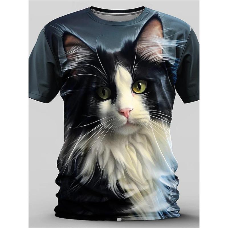 WowClassic 2024 Nieuwe Mode Dier Paard 3D Print T-shirt Voor Mannen Vrouwen Casual Korte Mouw T-shirt Kinderen Streetwear Grappige Grafische Tee Tops S