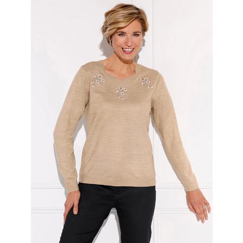 Classic Basics Gebreide Trui met lange mouwen