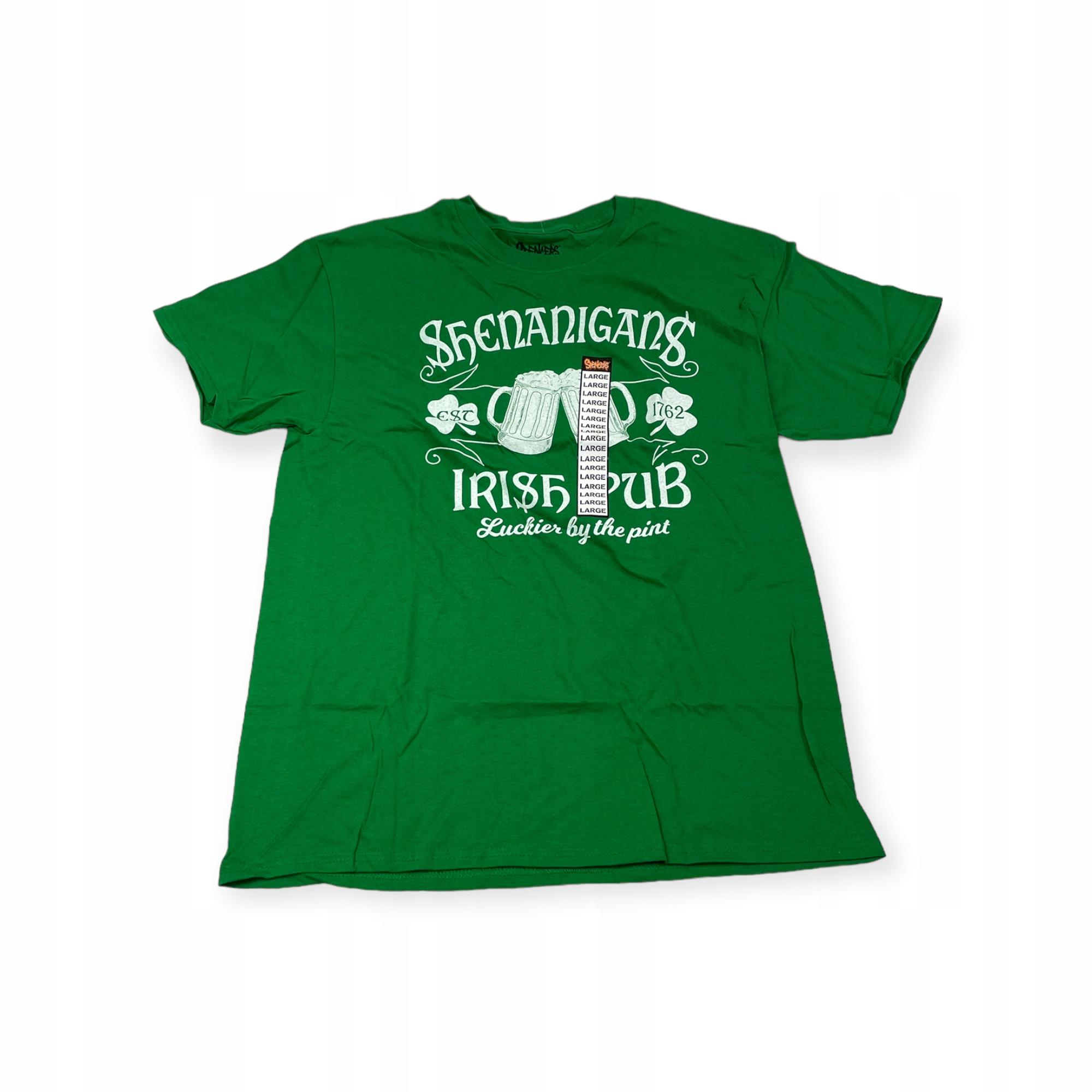 Outletup-clothes Koszulka T-shirt męski okrągły dekolt SPENCER'S XL