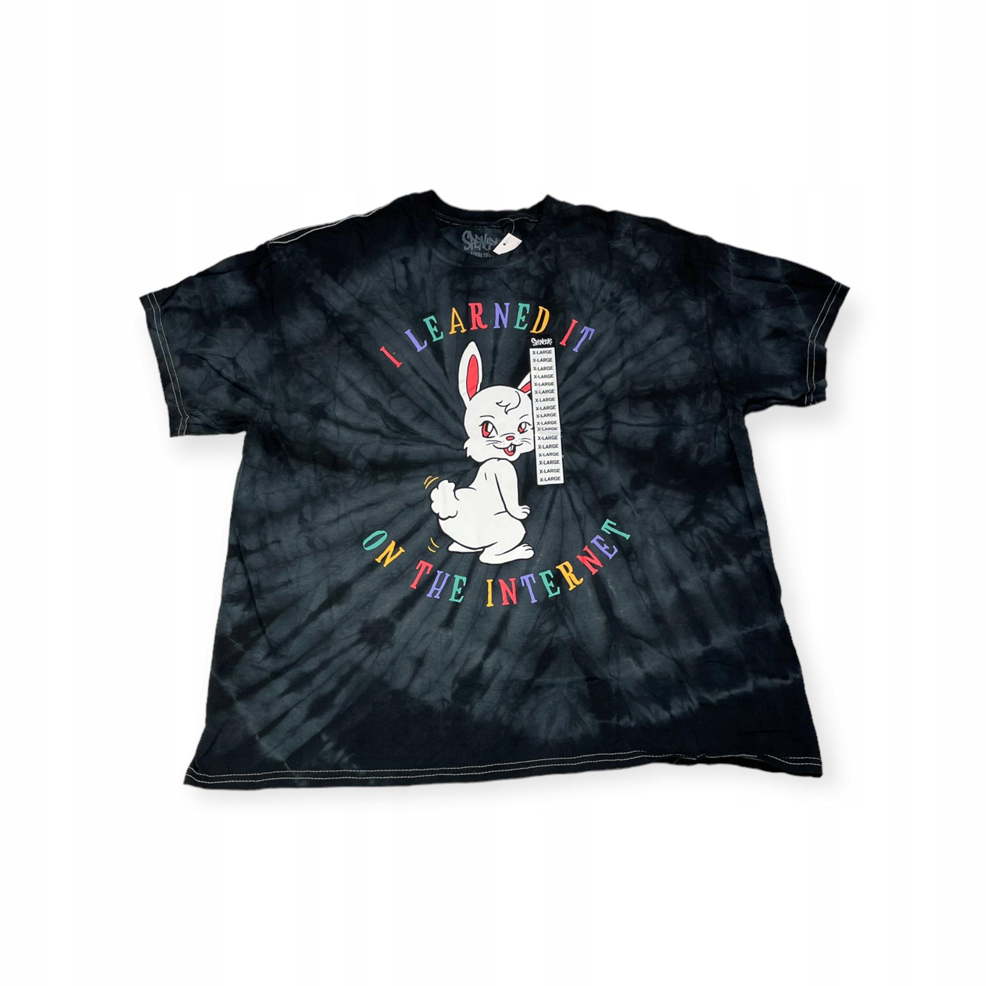 Outletup-clothes Koszulka T-shirt męska okrągły dekolt SPENCER'S SINCE 1947 L