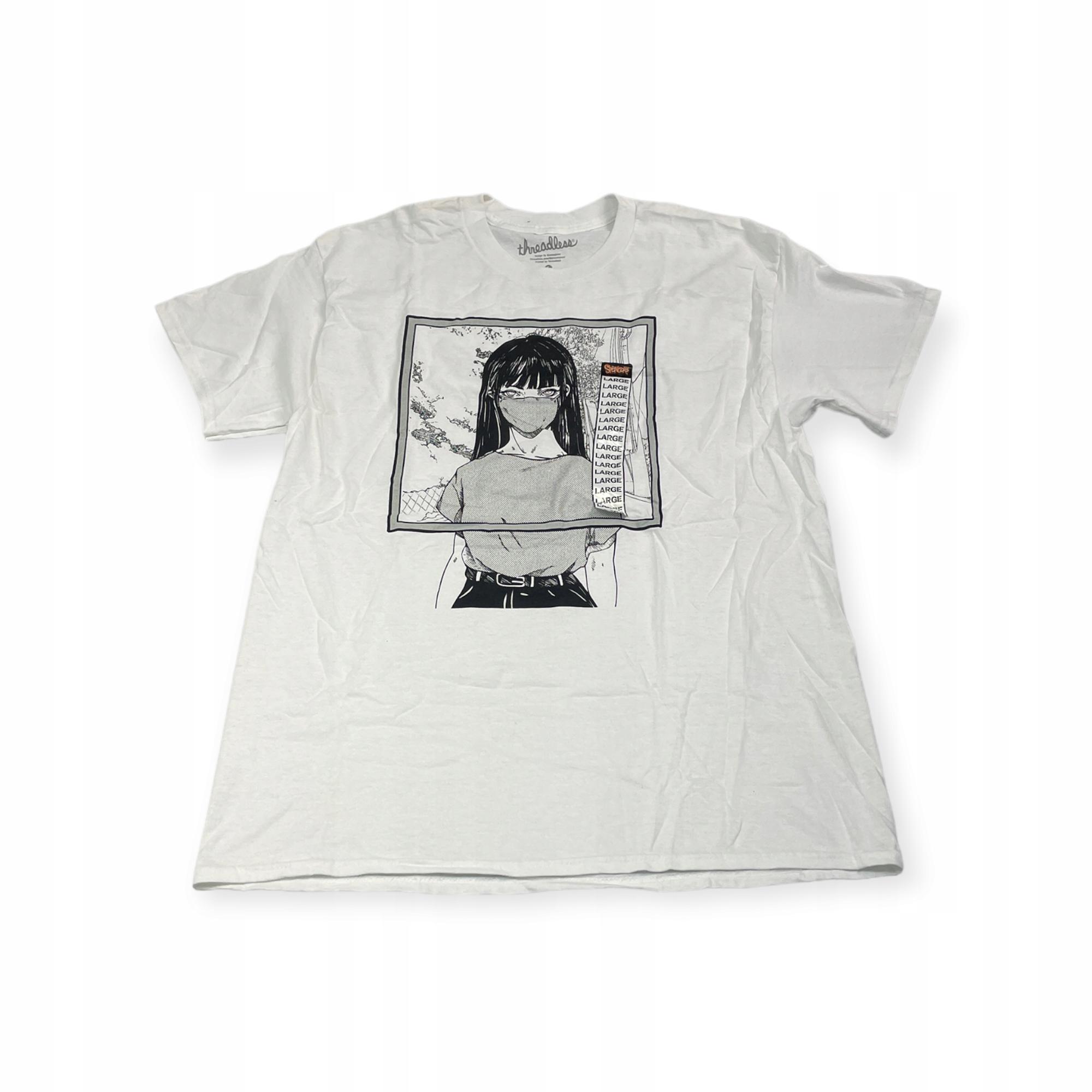 Outletup-clothes Koszulka T-shirt męski okrągły dekolt SPENCER'S THREADLESS M