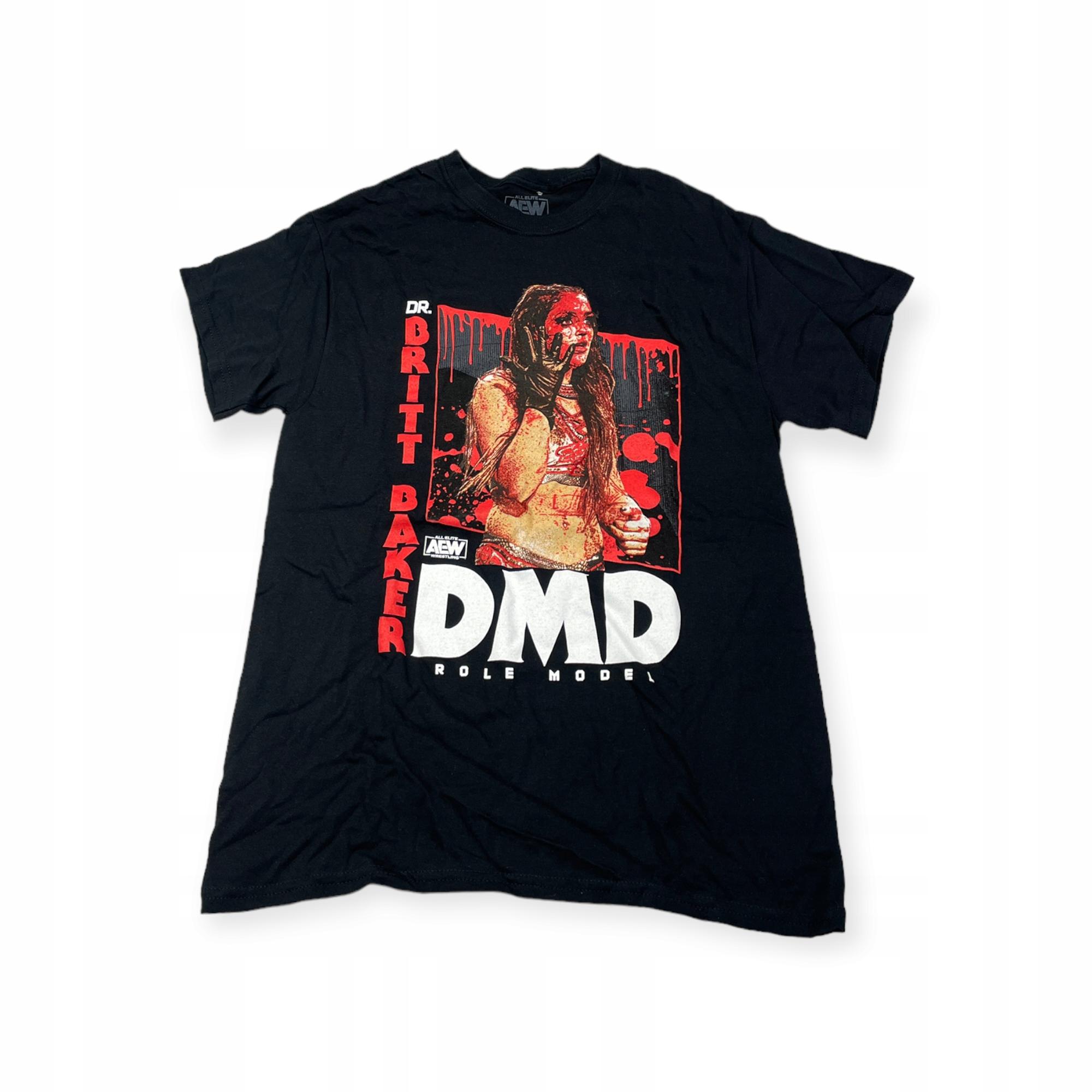 Outletup-clothes Koszulka T-shirt męski okrągły dekolt SPENCER'S AEW M