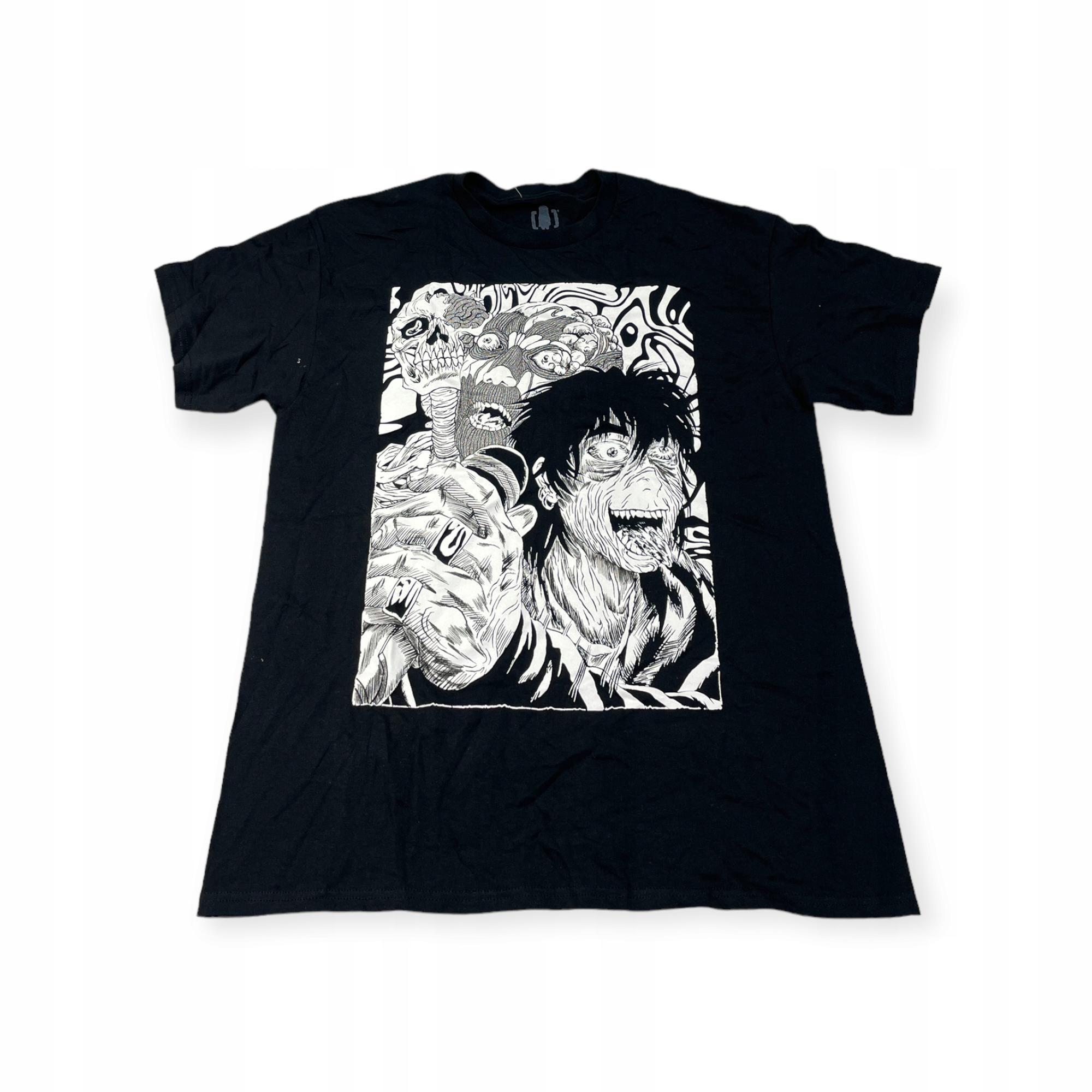 Outletup-clothes Koszulka T-shirt męski okrągły dekolt SPENCER'S L