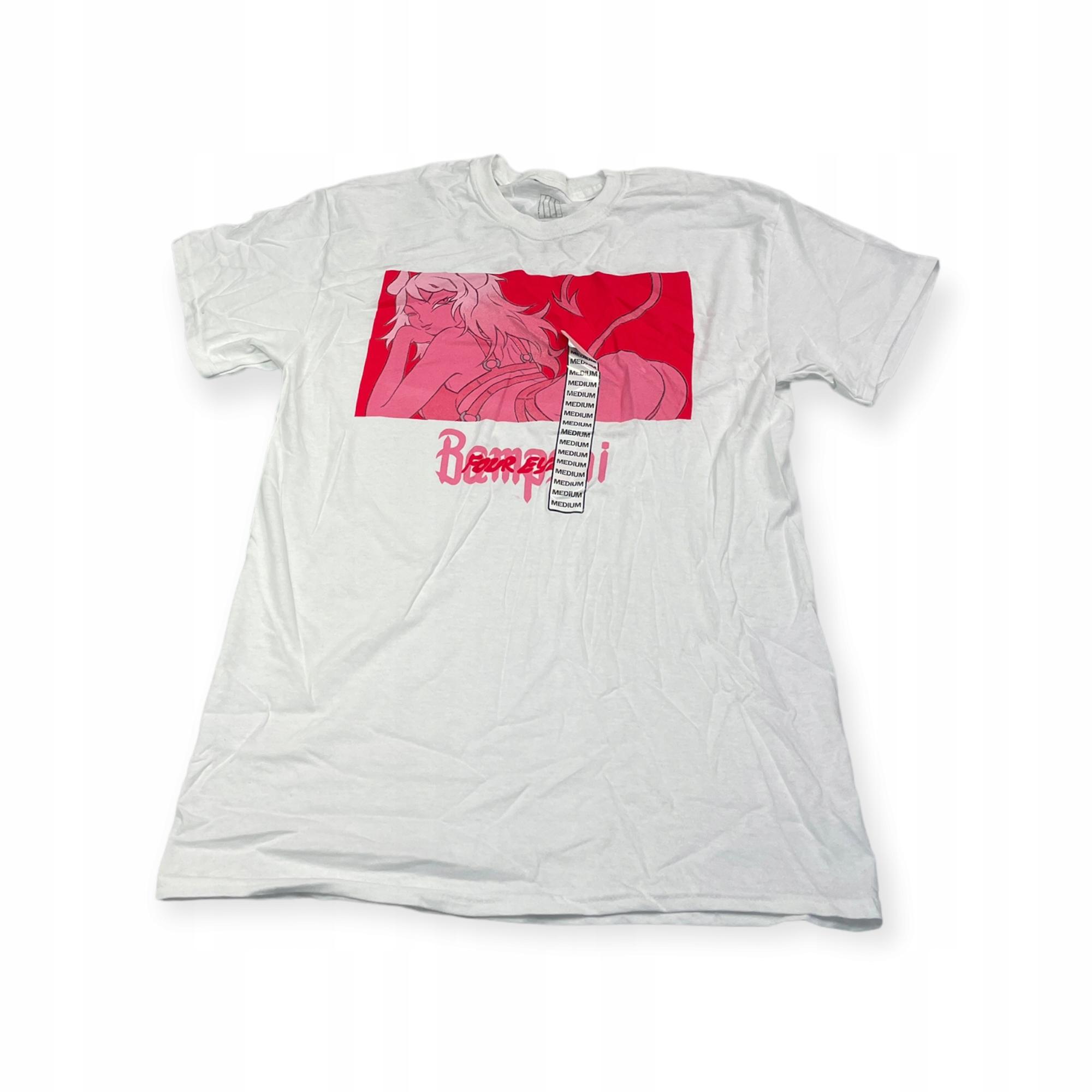 Outletup-clothes Koszulka T-shirt męski okrągły dekolt SPENCER'S FOUREYES M
