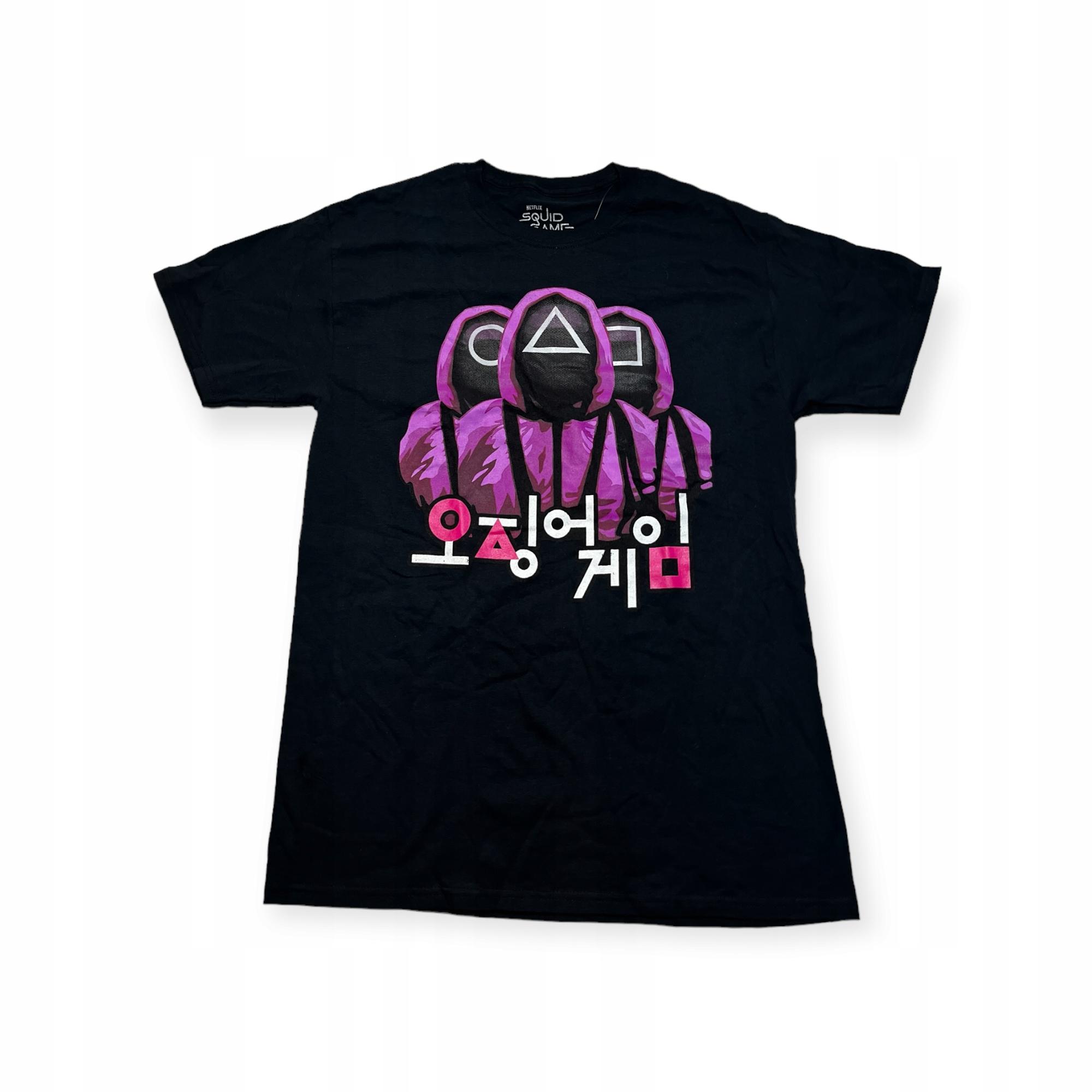 Outletup-clothes Koszulka T-shirt męski okrągły dekolt SPENCER'S nadruk S
