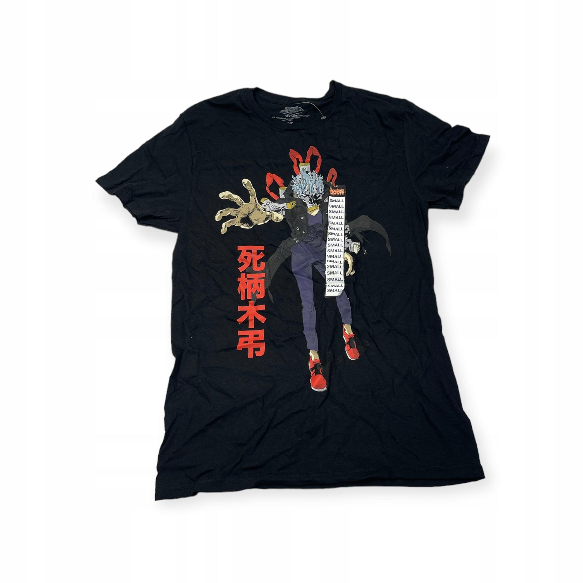 Outletup-clothes Koszulka T-shirt męski okrągły dekolt SPENCER'S MY HERO ACADEMIA S