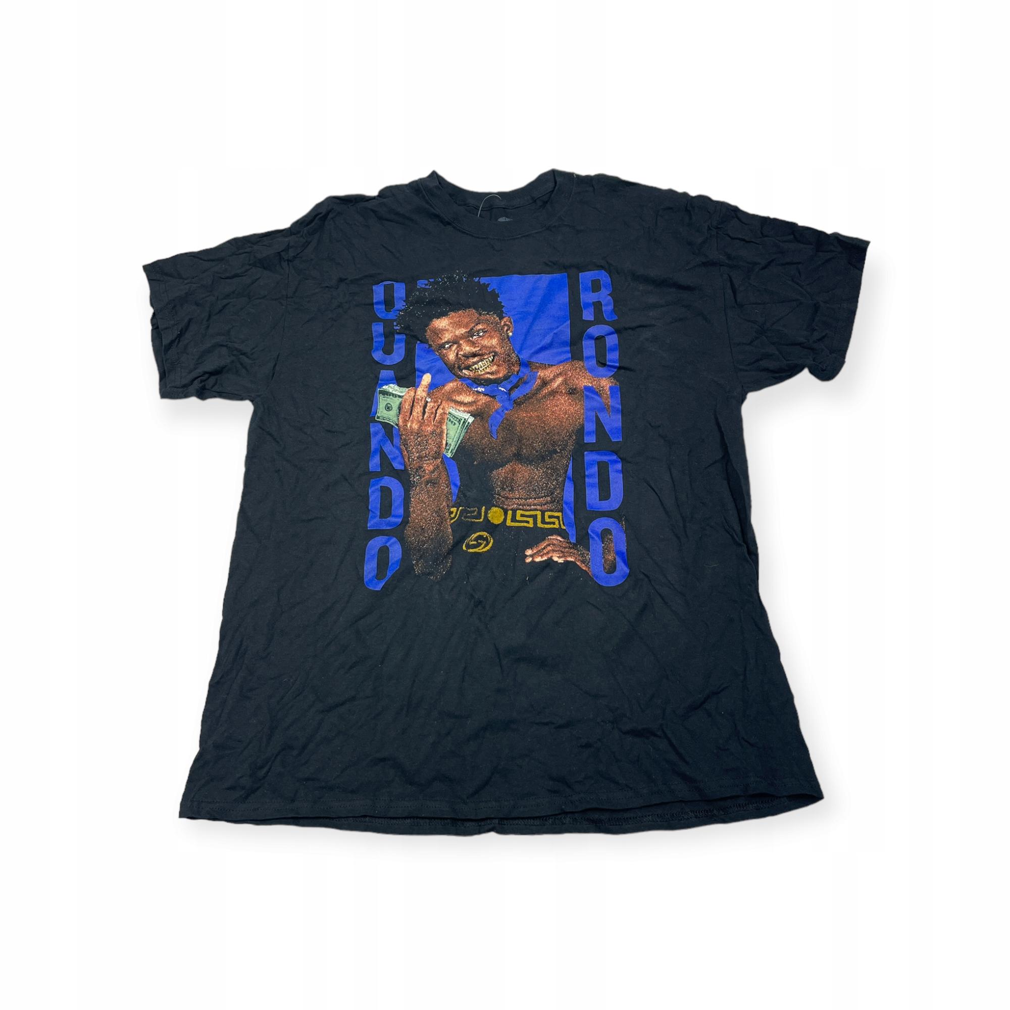 Outletup-clothes Koszulka T-shirt męski okrągły dekolt SPENCER'S NADRUK S