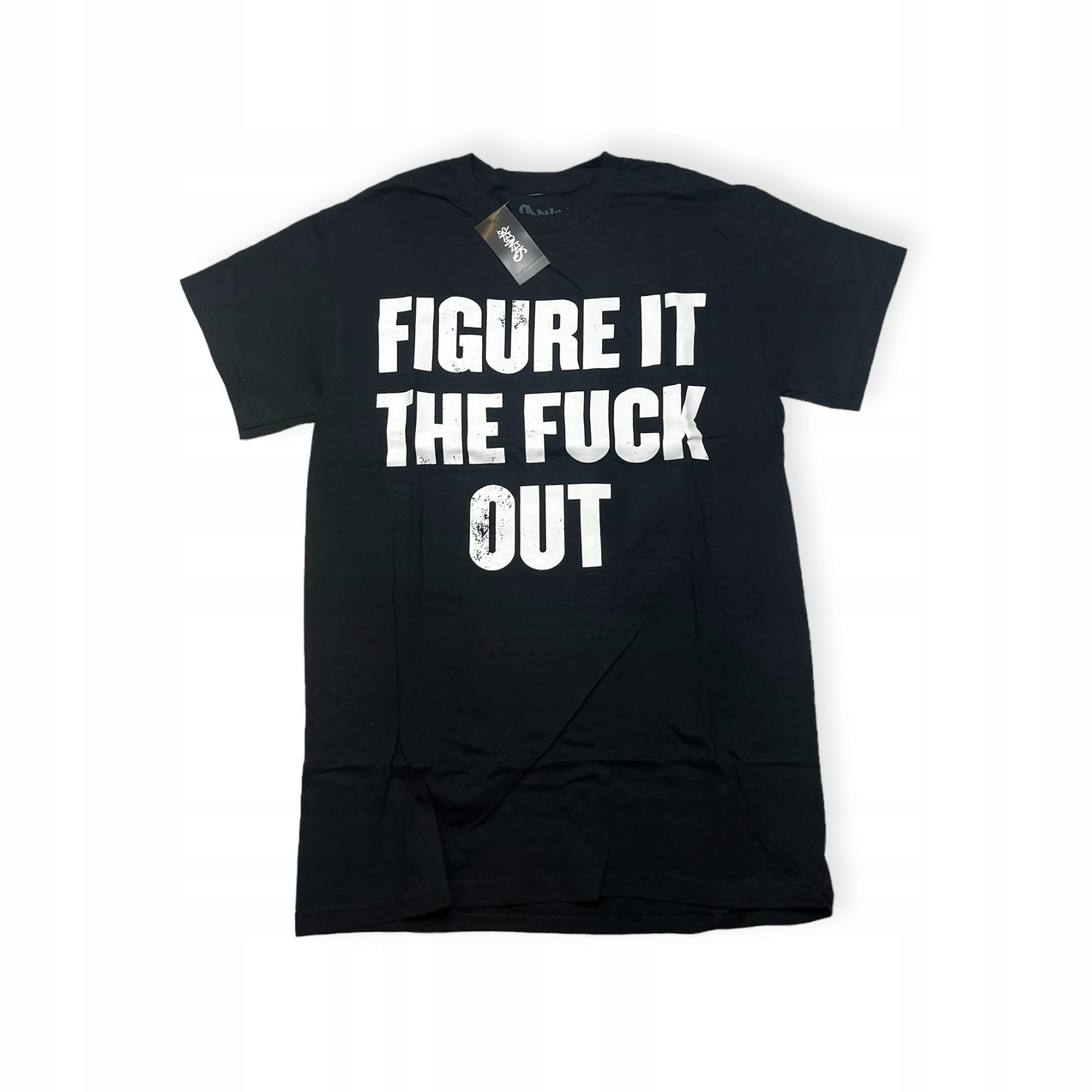 Outletup-clothes Koszulka T-shirt męski okrągły dekolt SPENCER'S NADRUK M