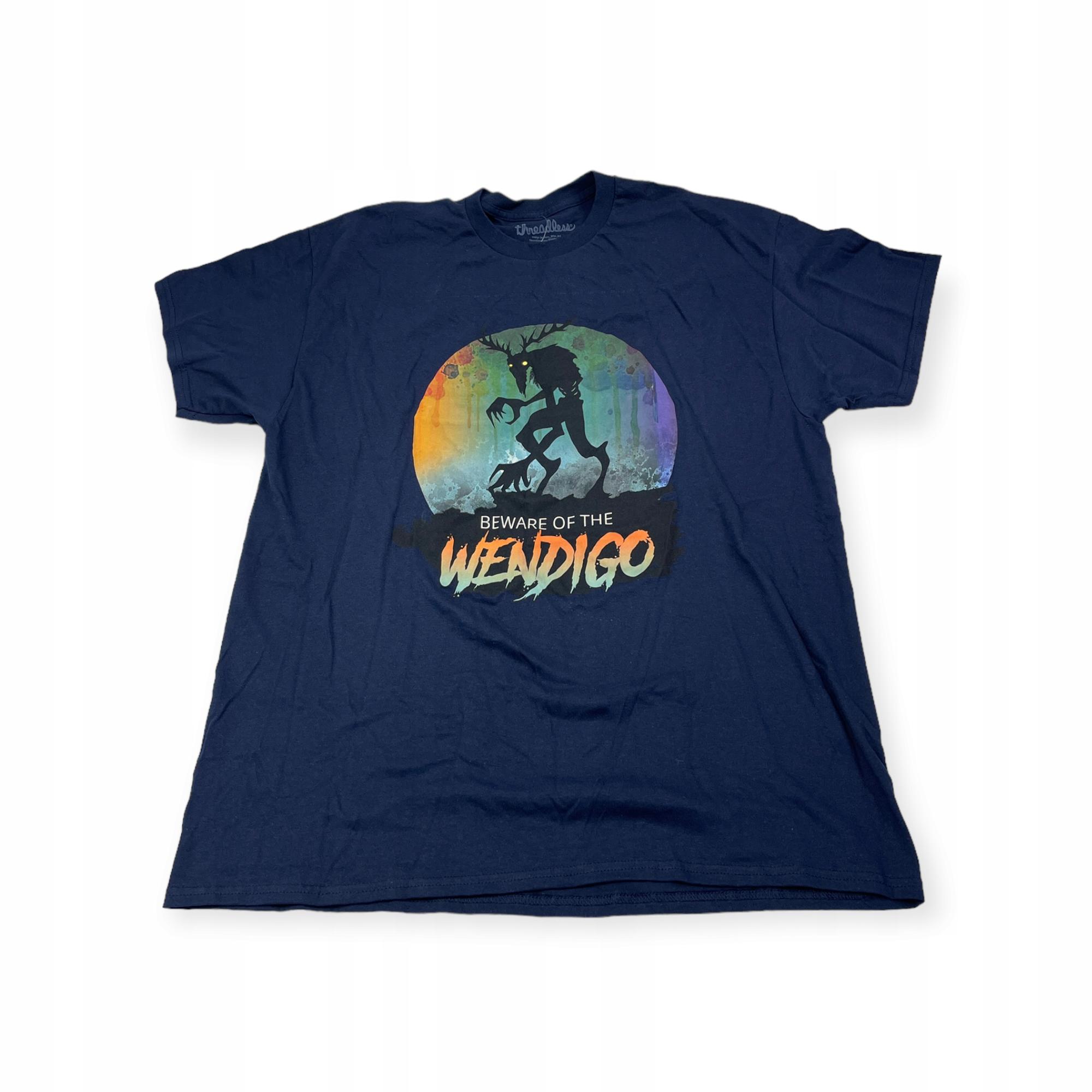Outletup-clothes Koszulka T-shirt męski okrągły dekolt SPENCER'S Threadless XL