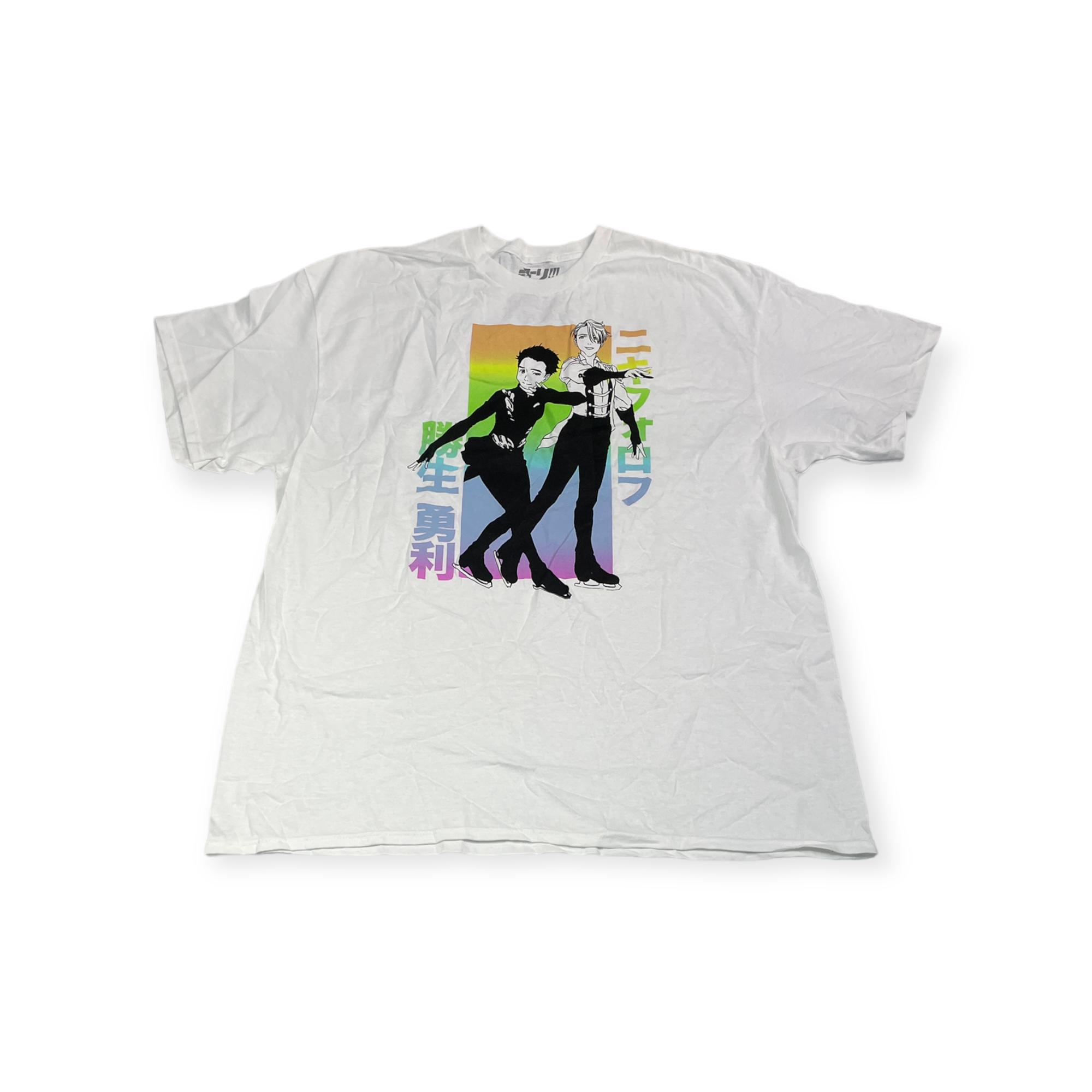 Outletup-clothes Koszulka T-shirt męski okrągły dekolt SPENCER'S NADRUK XL