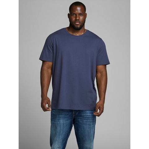 Jack & Jones PlusSize Shirt met ronde hals JJEORGANIC BASIC TEE SS O-NECK NOOS PLS