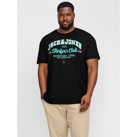 Jack & Jones PlusSize T-shirt JJELOGO TEE SS O-NECK 2 COL AW24 S PLS