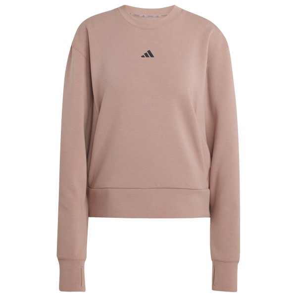 Adidas  Women's D4T Knit Crew - Trui, bruin