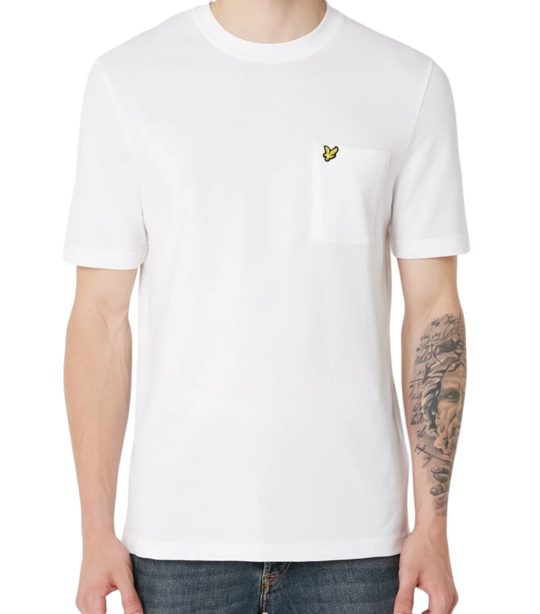 Lyle and Scott Te t-shirt met borstvakje