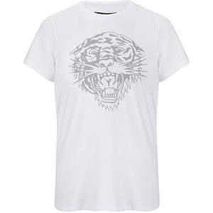 Ed Hardy T-shirt Korte Mouw  Tiger-glow t-shirt white