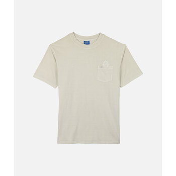 Oxbow T-shirt Korte Mouw  Zak-T-shirt van natuurlijk gepigmenteerd linnen TAMISE