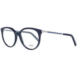 TOD'S Zonnebril  TO5134 Brillen Marineblauw Rond Montuur
