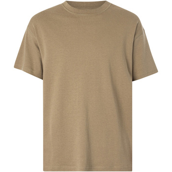 Solid T-shirt Korte Mouw  Danton Box-T-shirt