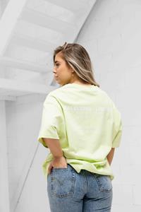 Malelions Women limited oversized t-shirt matcha md1-ss25-35-859