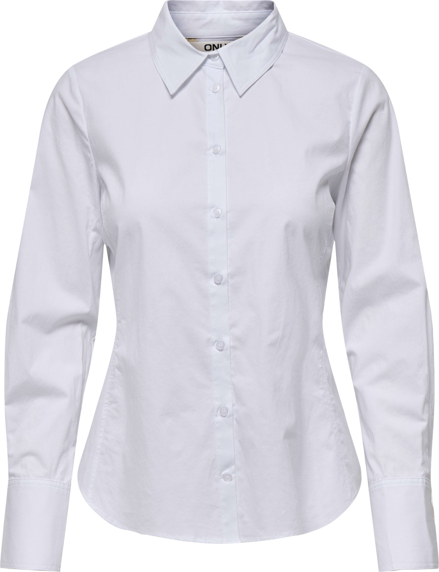 Only Onlmira life ls fitted shirt wvn bright white