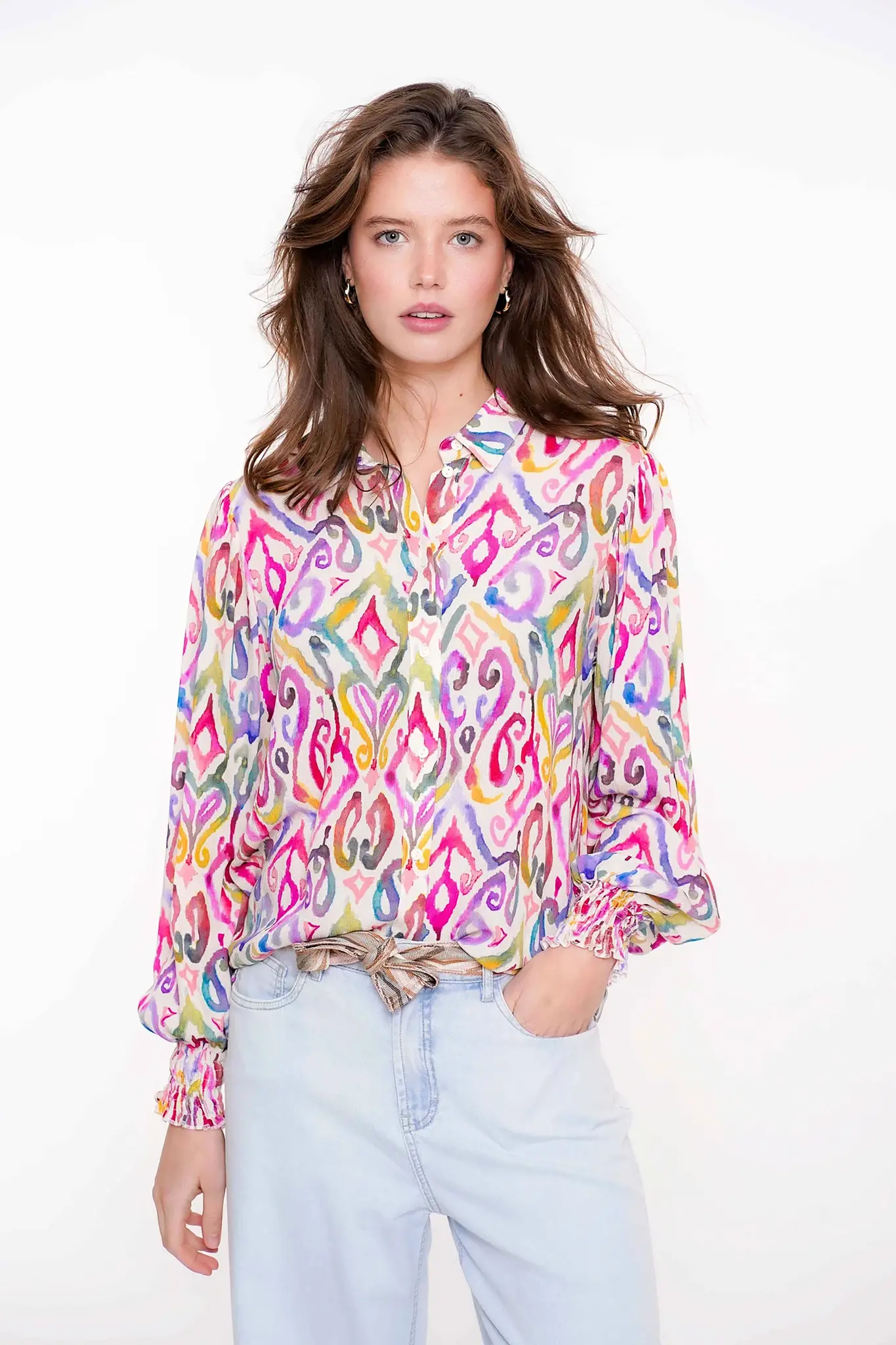 Geisha 53205-20 blouse ecoline