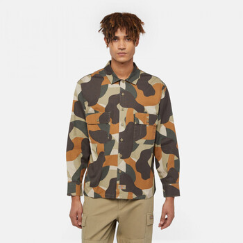 Dickies Overhemd Lange Mouw  Camo canvas work shirt