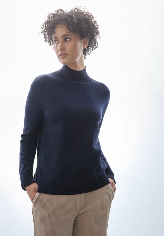 STREET ONE Gebreide trui met turtleneck